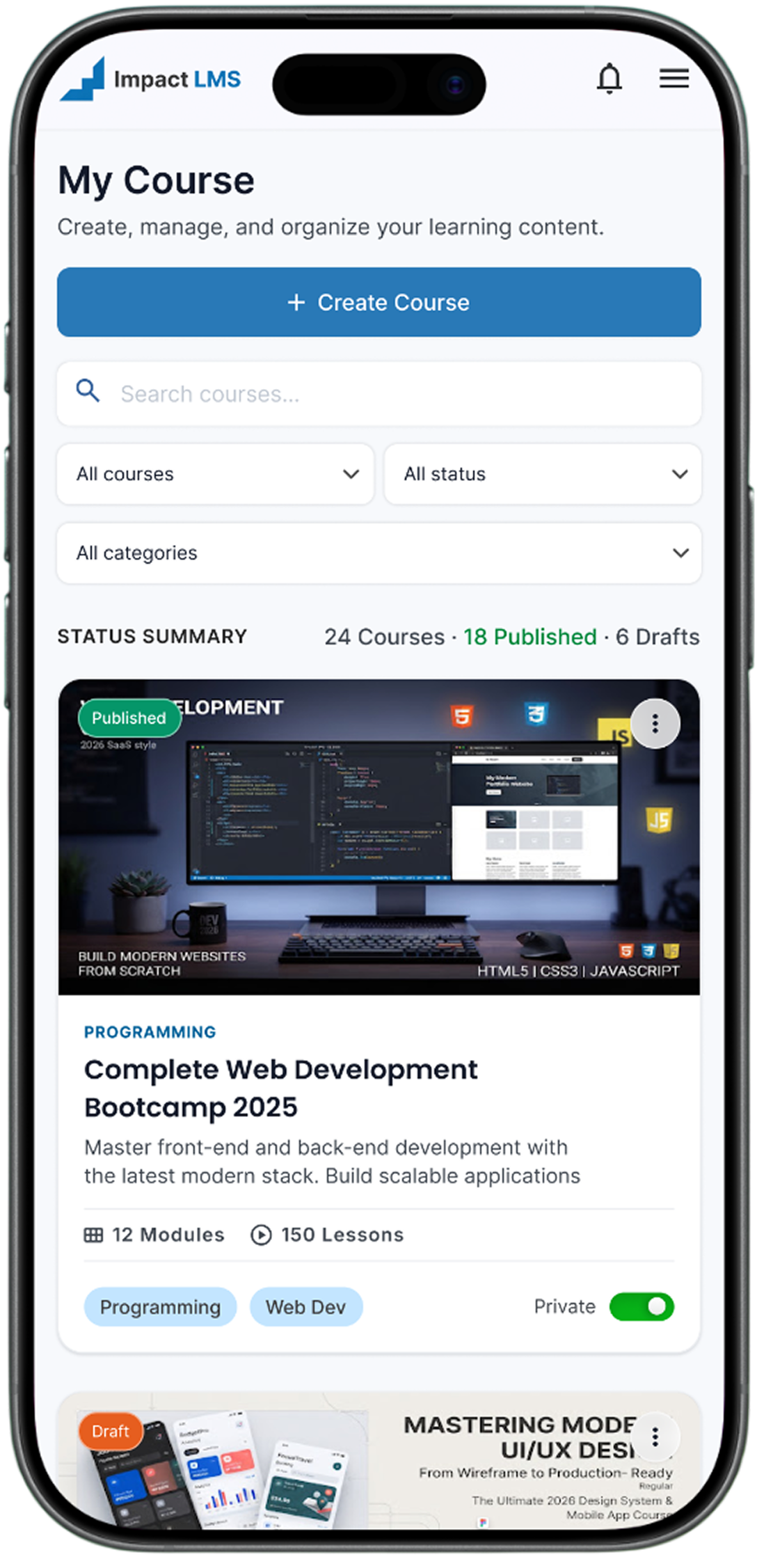 Mobile App Preview